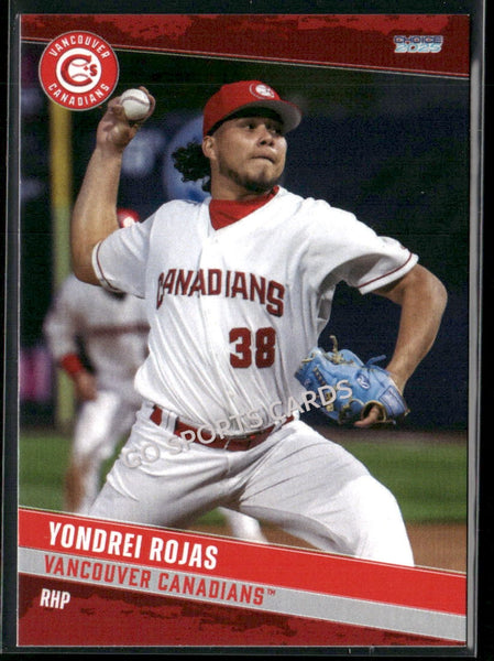 2025 Vancouver Canadians Yondrei Rojas