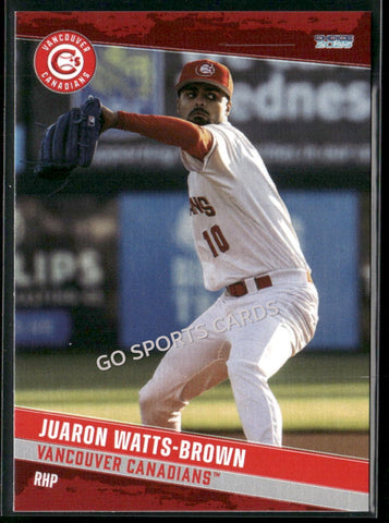 2025 Vancouver Canadians Juaron Watts Brown