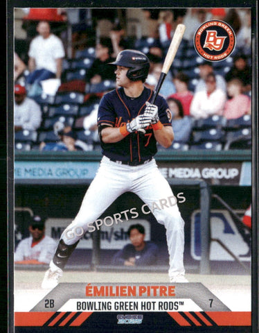 2025 Bowling Green Hot Rods Emilien Pitre