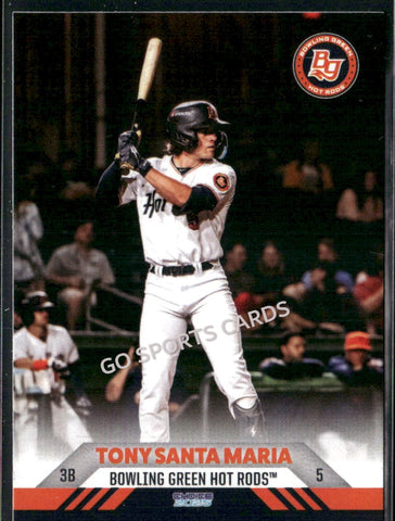 2025 Bowling Green Hot Rods Tony Santa Maria