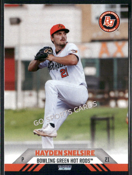 2025 Bowling Green Hot Rods Hayden Snelsire