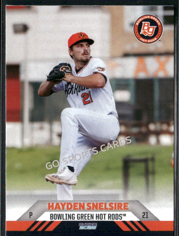 2025 Bowling Green Hot Rods Hayden Snelsire