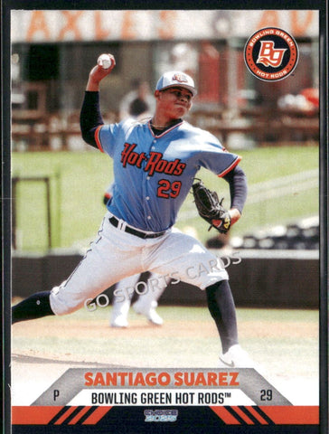 2025 Bowling Green Hot Rods Santiago Suarez