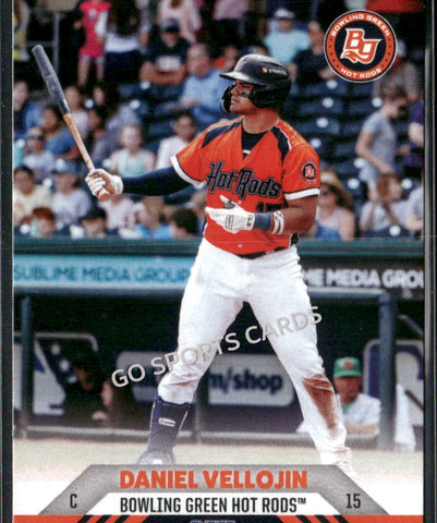 2025 Bowling Green Hot Rods Daniel Vellojin