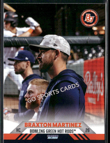 2025 Bowling Green Hot Rods Braxton Martinez