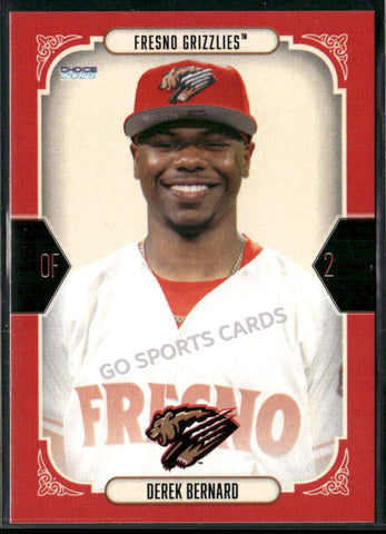 2025 Fresno Grizzlies Derek Bernard