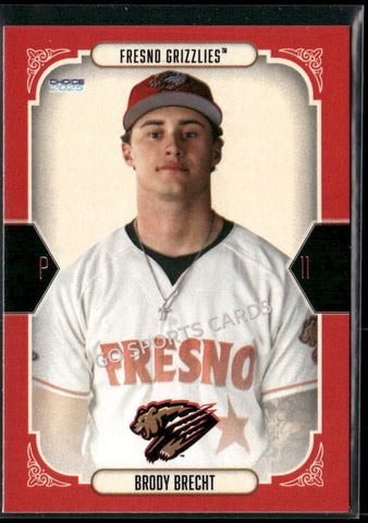 2025 Fresno Grizzlies Brody Brecht