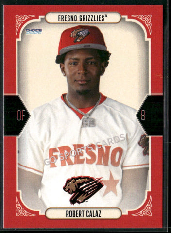 2025 Fresno Grizzlies Robert Calaz