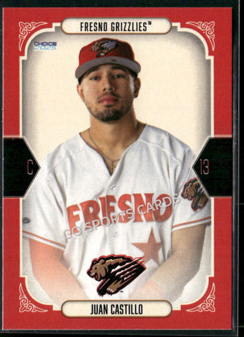 2025 Fresno Grizzlies Juan Castillo