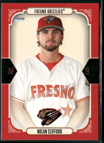 2025 Fresno Grizzlies Nolan Clifford
