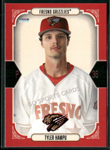 2025 Fresno Grizzlies Tyler Hampu