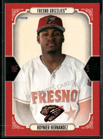 2025 Fresno Grizzlies Roynier Hernandez