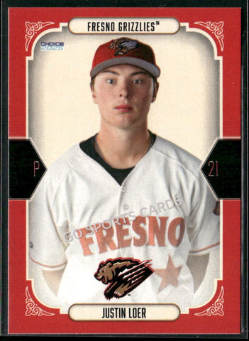 2025 Fresno Grizzlies Justin Loer