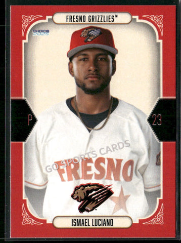 2025 Fresno Grizzlies Ismael Luciano