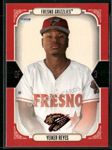 2025 Fresno Grizzlies Yeiker Reyes