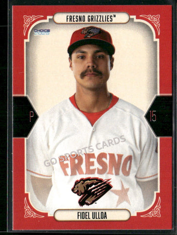 2025 Fresno Grizzlies Fidel Ulloa