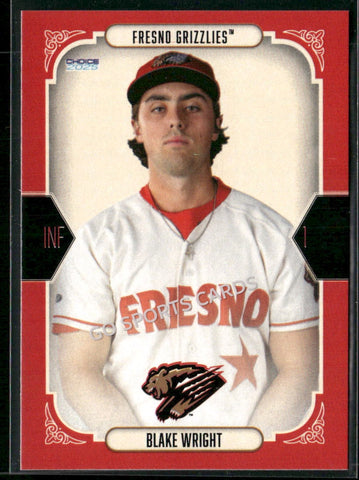 2025 Fresno Grizzlies Blake Wright