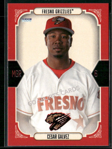 2025 Fresno Grizzlies Cesar Galvez