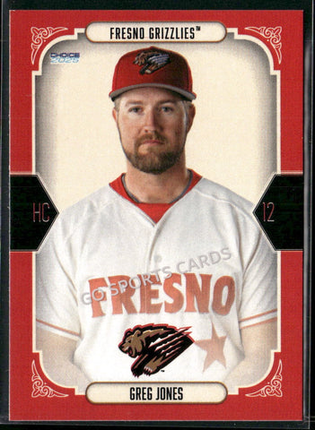 2025 Fresno Grizzlies Greg Jones