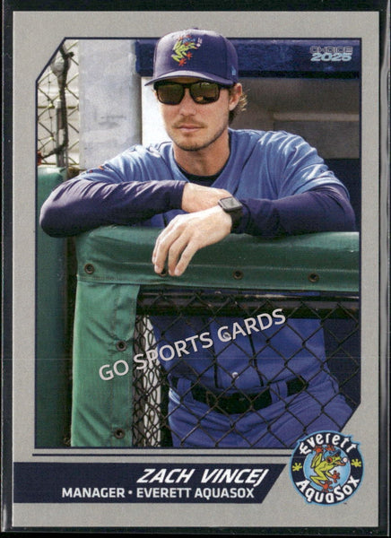 2025 Everett AquaSox Zach Vincej