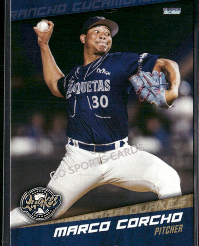 2025 Rancho Cucamonga Quakes Marco Corcho
