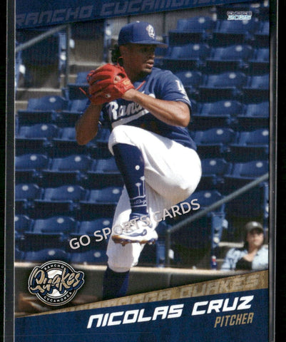 2025 Rancho Cucamonga Quakes Nicolas Cruz