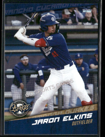 2025 Rancho Cucamonga Quakes Jaron Elkins