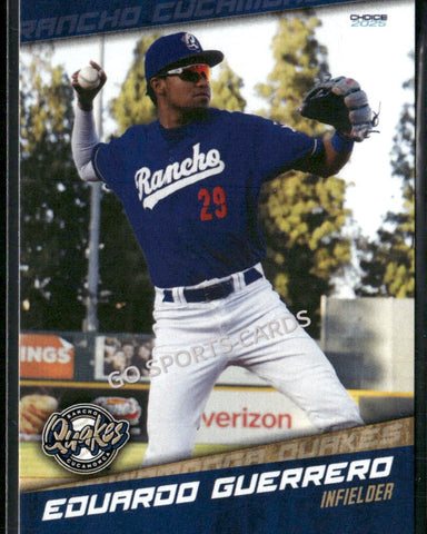 2025 Rancho Cucamonga Quakes Eduardo Guerrero