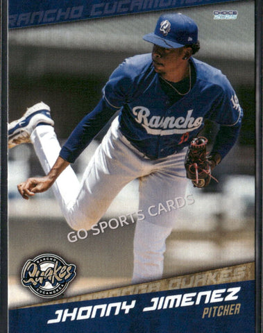 2025 Rancho Cucamonga Quakes Jhonny Jimenez