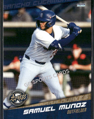 2025 Rancho Cucamonga Quakes Samuel Munoz