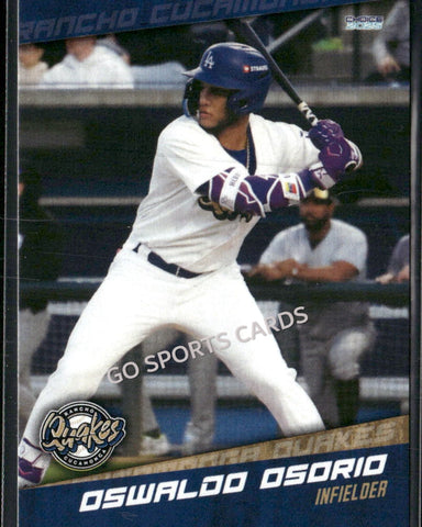 2025 Rancho Cucamonga Quakes Oswaldo Osorio