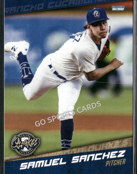 2025 Rancho Cucamonga Quakes Samuel Sanchez