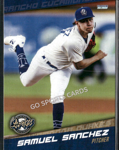 2025 Rancho Cucamonga Quakes Samuel Sanchez