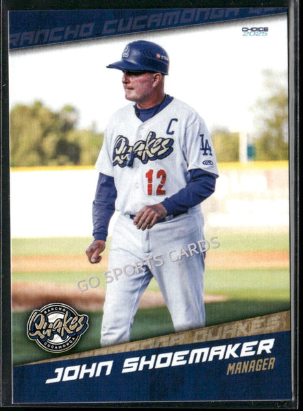 2025 Rancho Cucamonga Quakes John Shoemaker