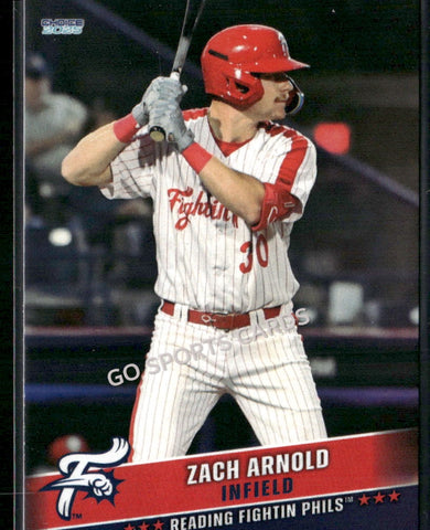 2025 Reading Fightin Phils 3rd Zach Arnold