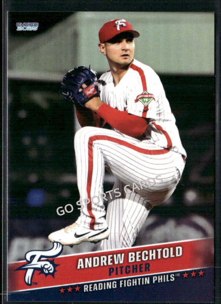 2025 Reading Fightin Phils 3rd Andrew Bechtold