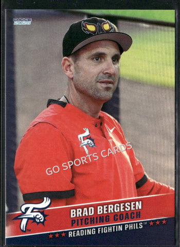 2025 Reading Fightin Phils 3rd Brad Bergesen