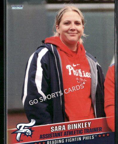 2025 Reading Fightin Phils 3rd Sara Binkley