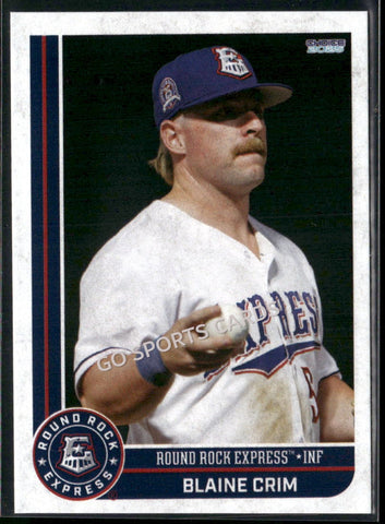 2025 Round Rock Express Blaine Crim