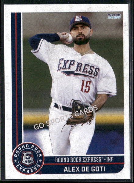 2025 Round Rock Express Alex De Goti
