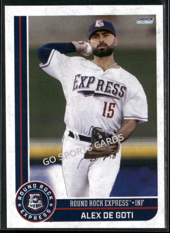 2025 Round Rock Express Alex De Goti