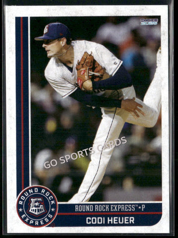 2025 Round Rock Express Codi Heuer