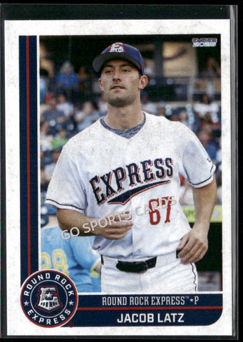 2025 Round Rock Express Jake Jacob Latz