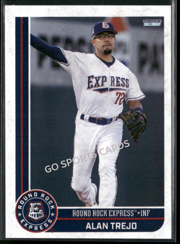 2025 Round Rock Express Alan Trejo