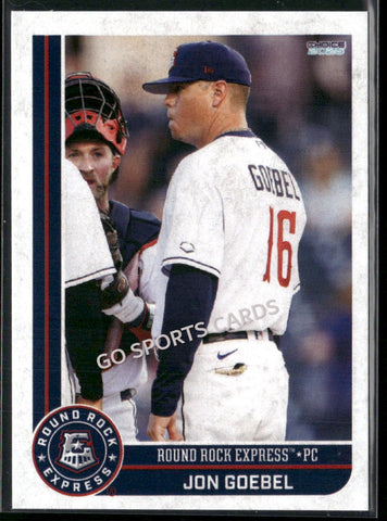 2025 Round Rock Express Jon Goebel