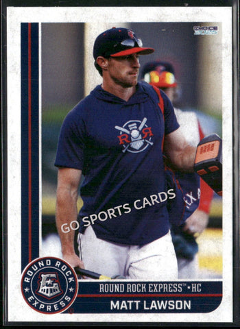 2025 Round Rock Express Matt Lawson