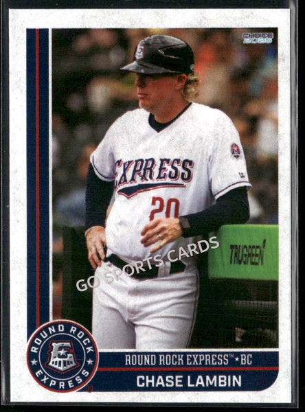 2025 Round Rock Express Chase Lambin