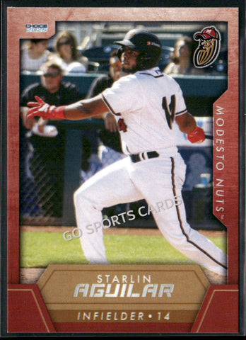 2025 Modesto Nuts Starlin Aguilar