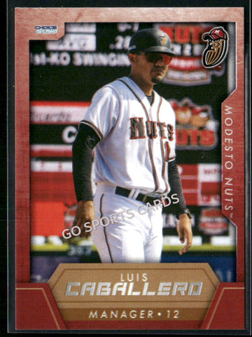 2025 Modesto Nuts Luis Caballero