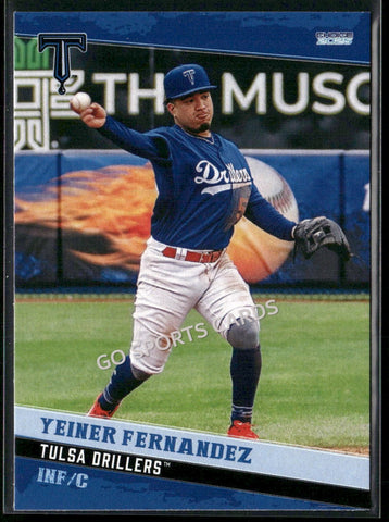 2025 Tulsa Drillers Yeiner Fernandez